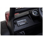 Elektrické autíčko Mercedes Unimog - nelakované - čierne